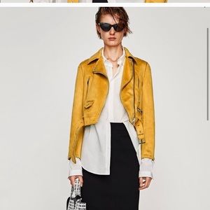 Zara || Suede Jacket || Large